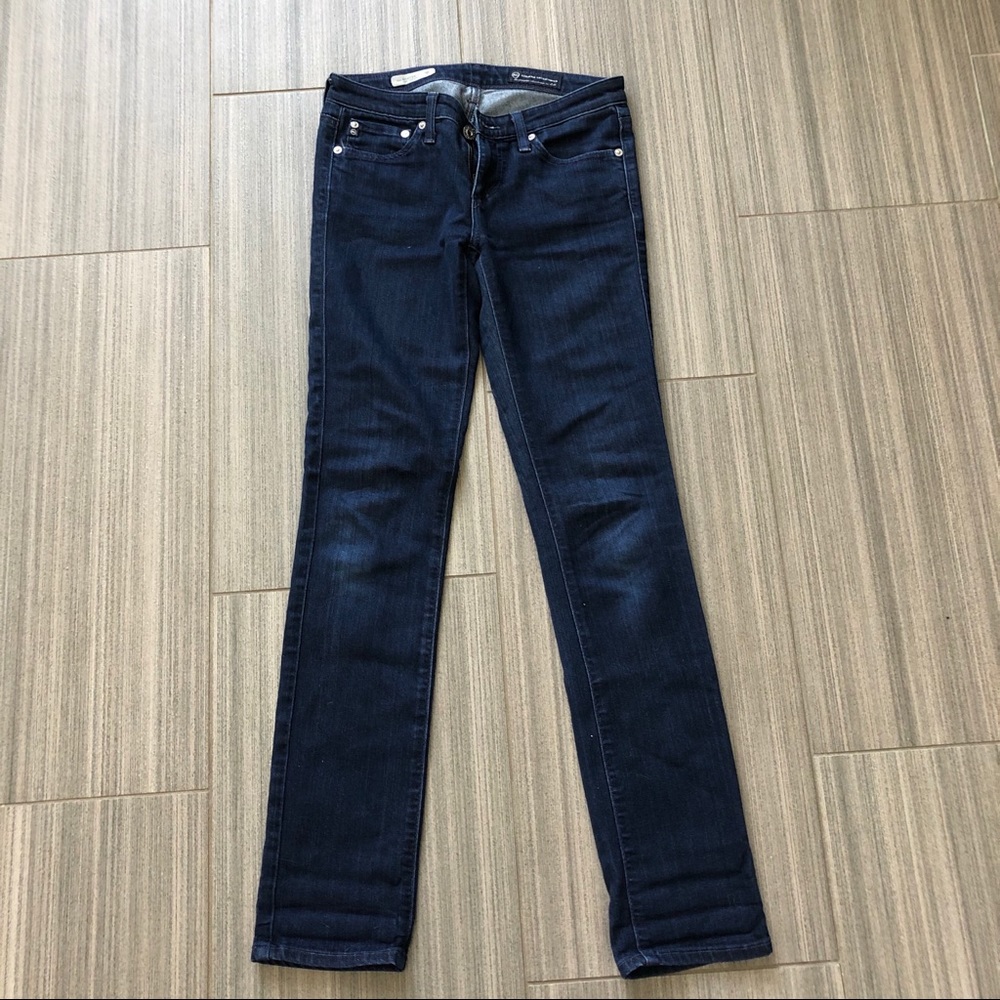 AG Stevie straight in dark denim